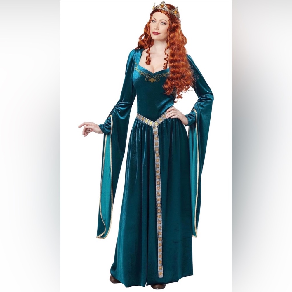 Women's Lady Guinevere
Costume/Teal / MEDIUM 8-10